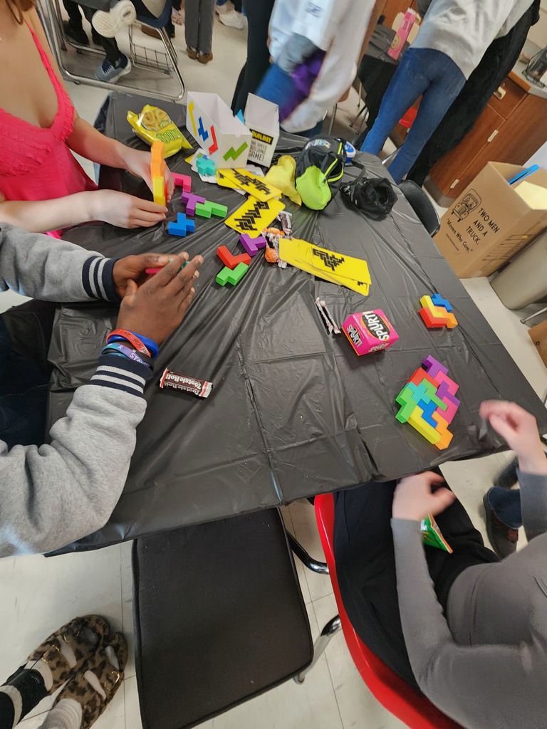 Picture of students playing a game