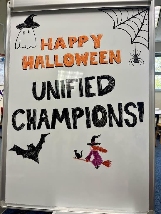 Unified Champion Welcome Board