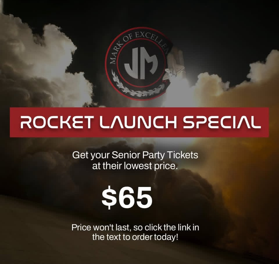 Rocket Launch Special price for Senior Party