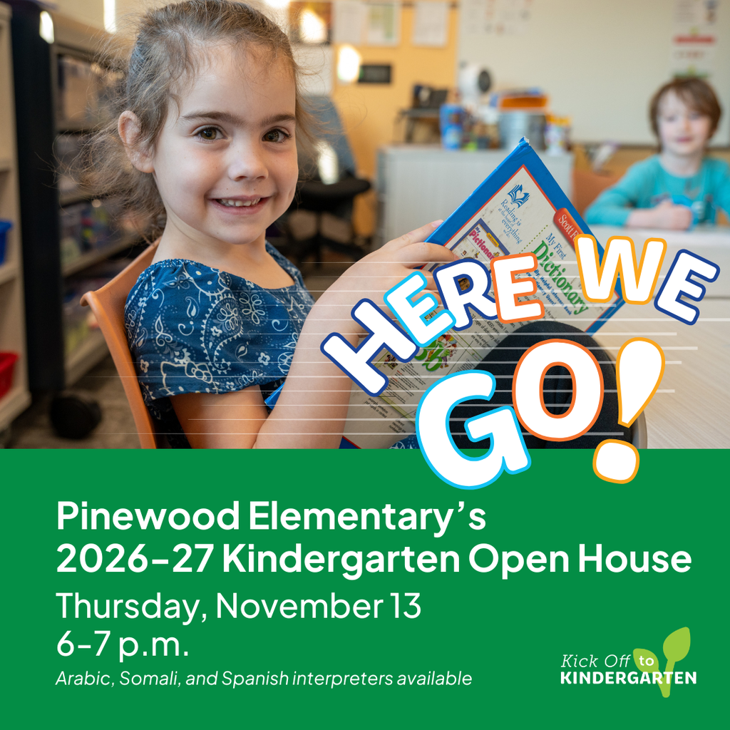 Pinewood elementary kindergarten open house
