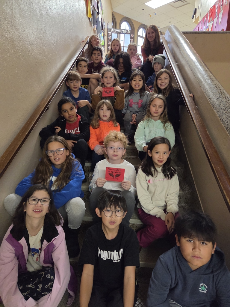 Mrs. Leisinger's 4th grade Wings award