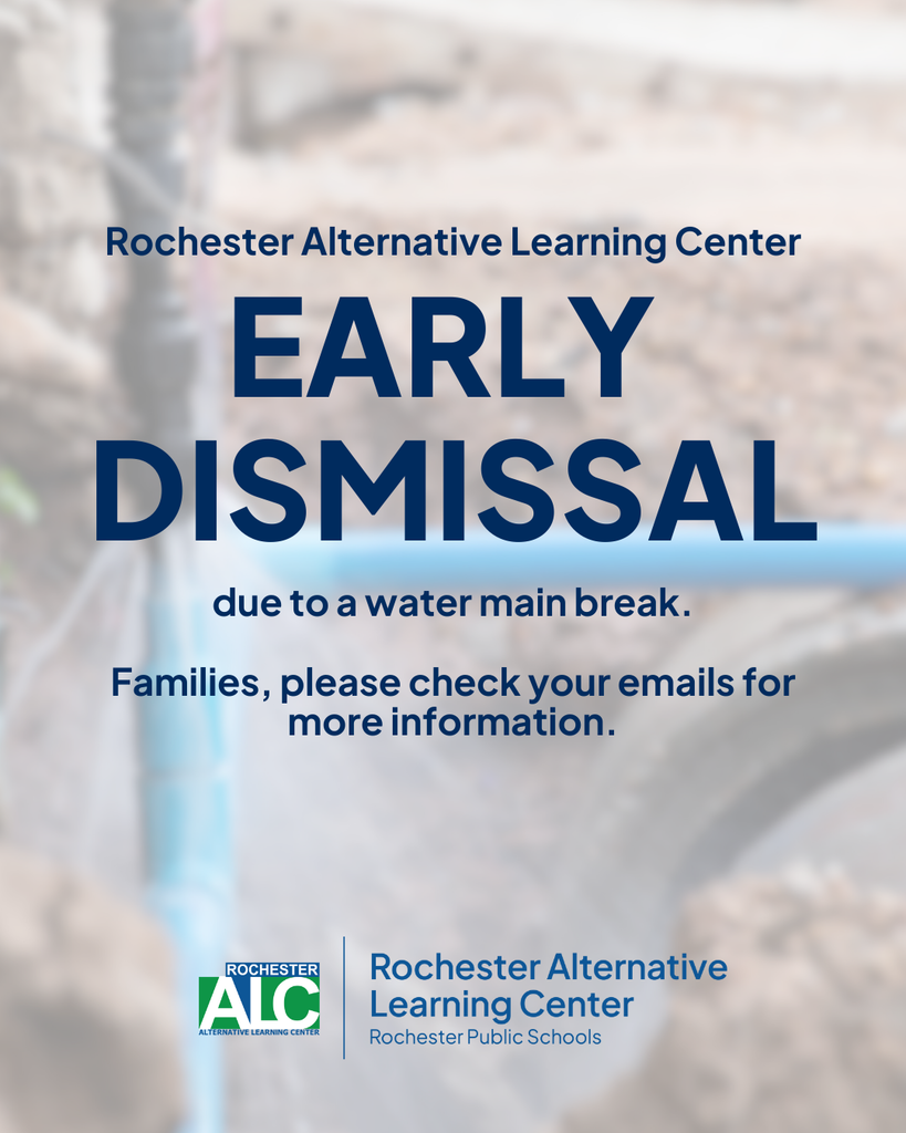 Early dismissal due to water main break