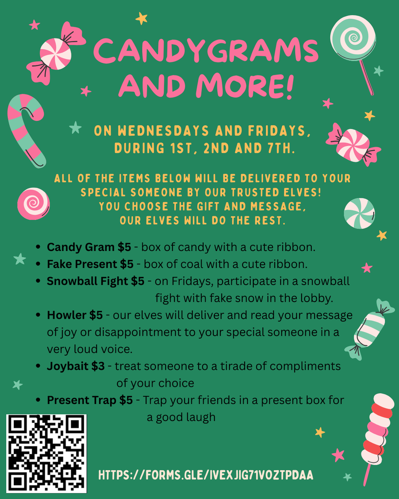 JM Gives Fundraiser Candygrams