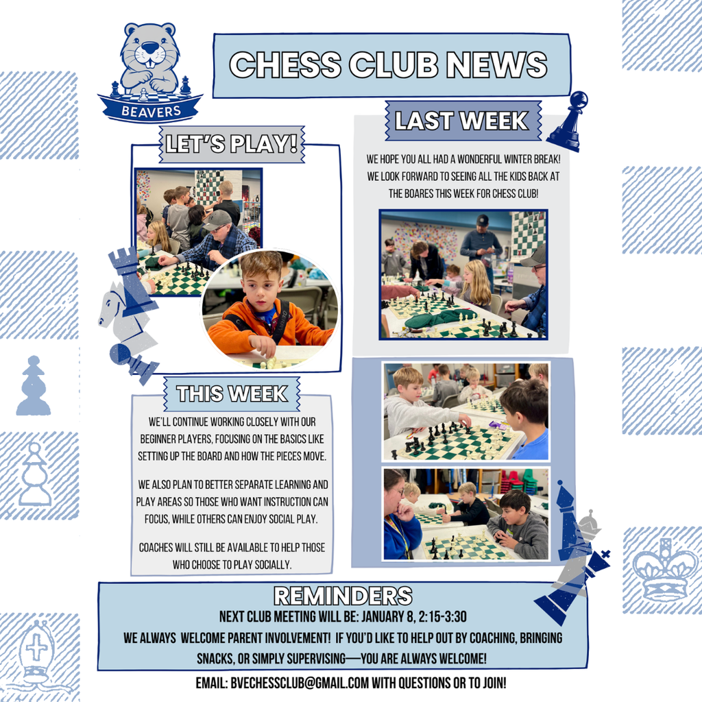 Chess Club Flyer