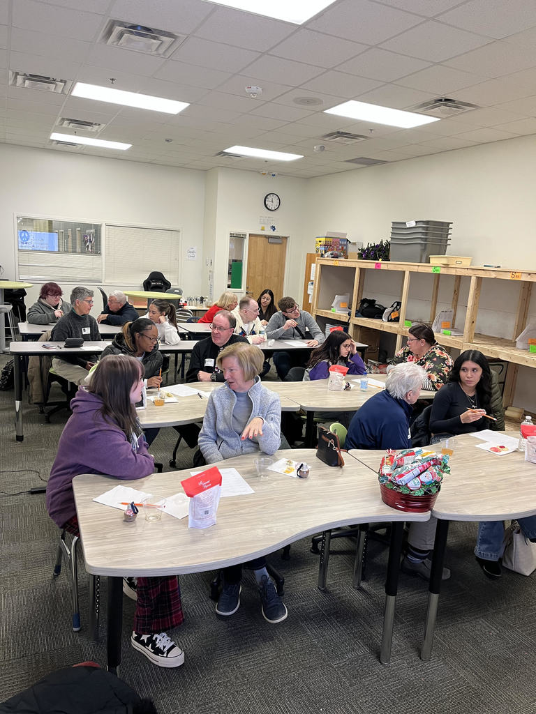 seniors meet with Rotary Club mentors