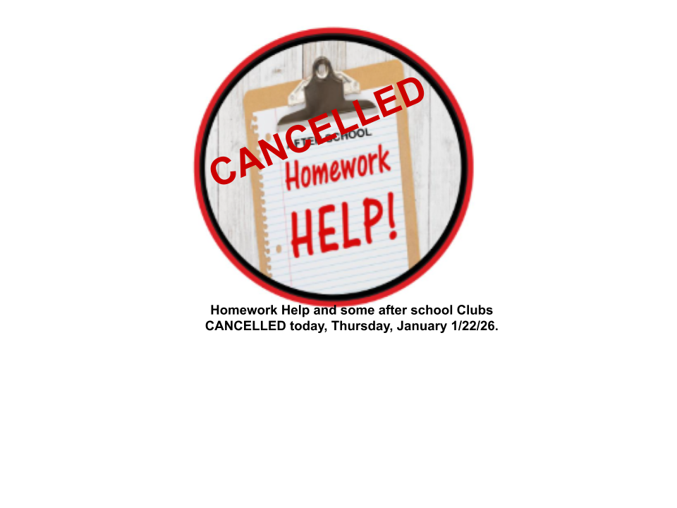 Cancelled After School Programs image