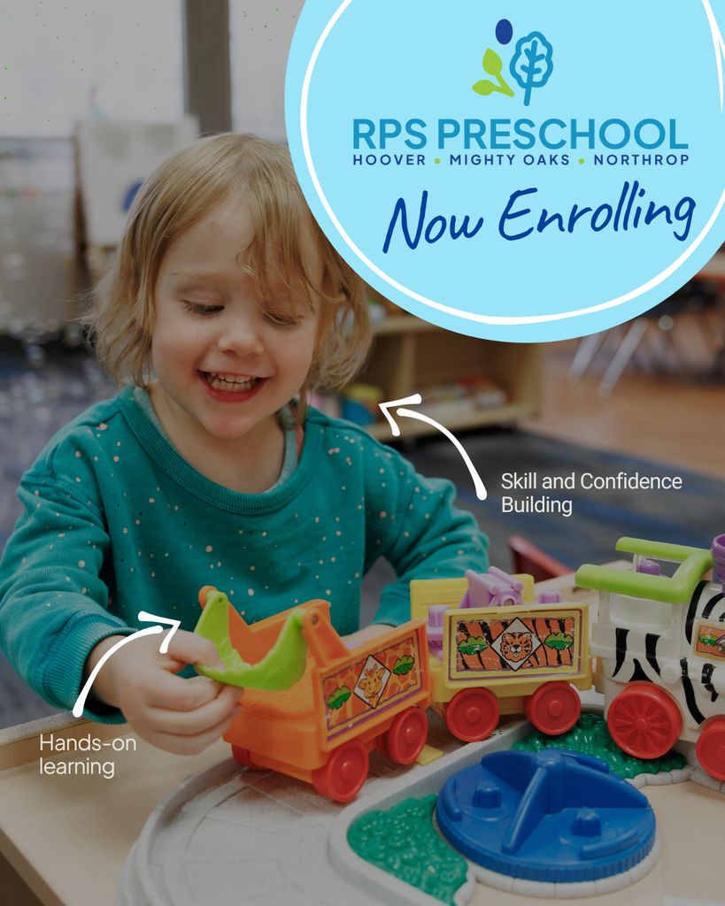 RPS Preschool is now enrolling! 