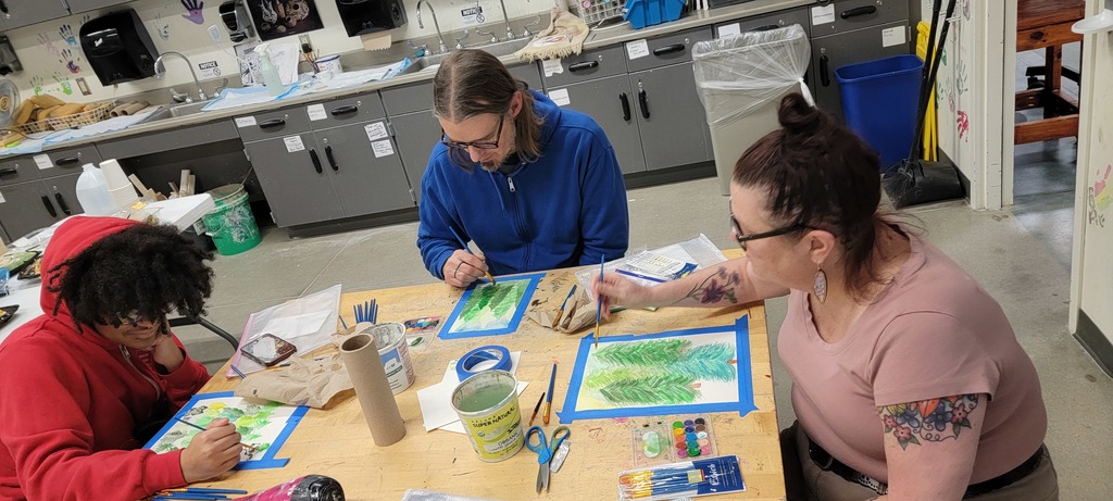 ALC family art class