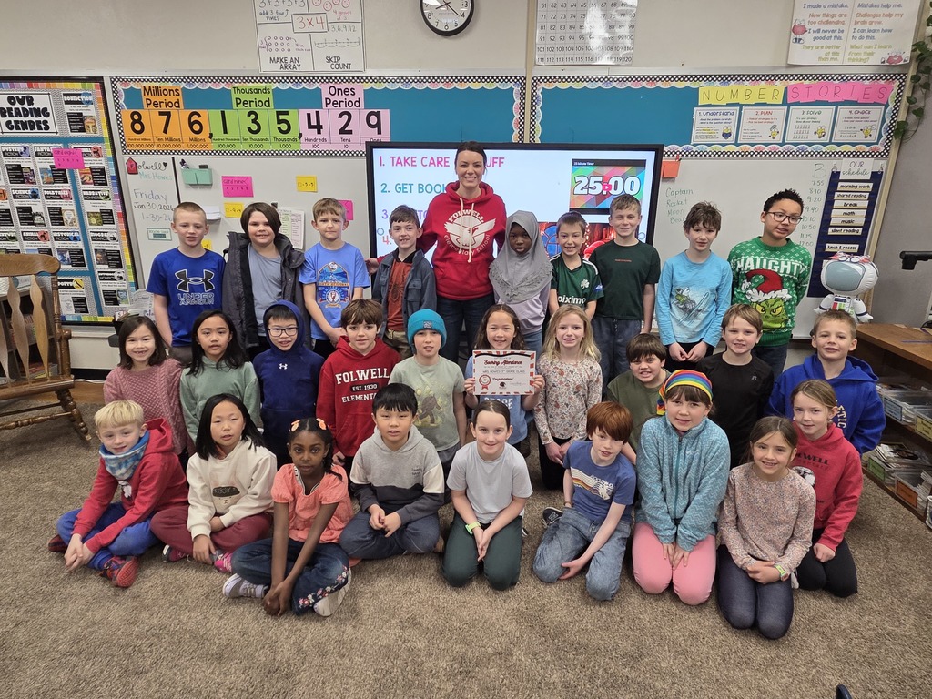 Mrs. Howes's 3rd graders