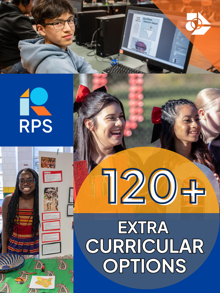 120+ extra curricular options