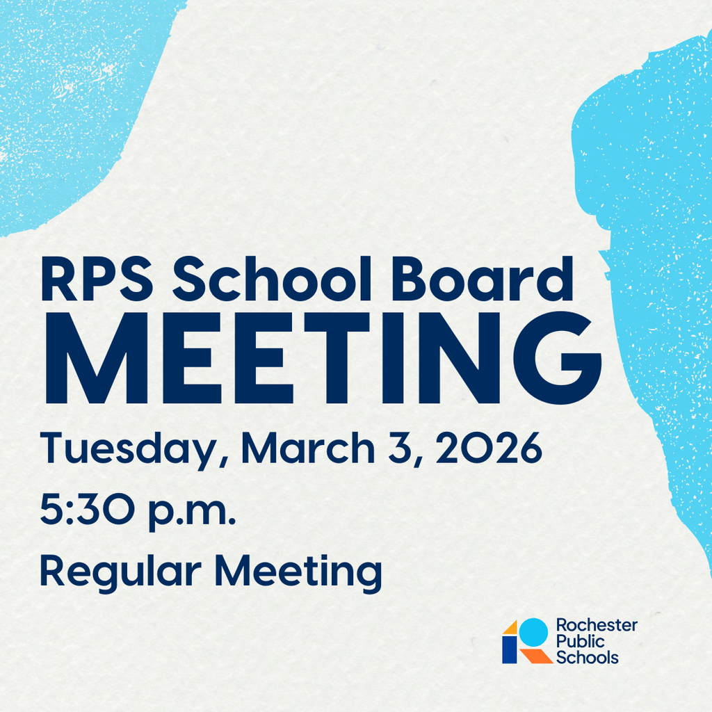 RPS School Board Meeting, Tuesday, March 3, 2026, 5:30PM Regular Meeting