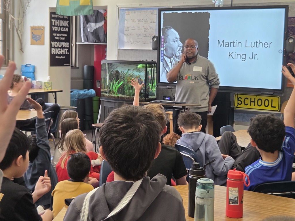 Harold teaching about MLK