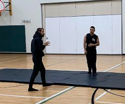 Stock Martial Arts - teaches self-defense to ALC students