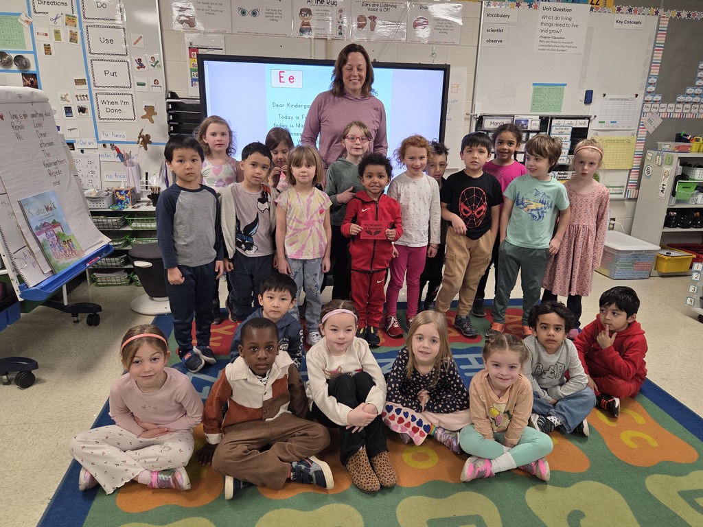 Mrs. Repede's Ks earned the Wings award 