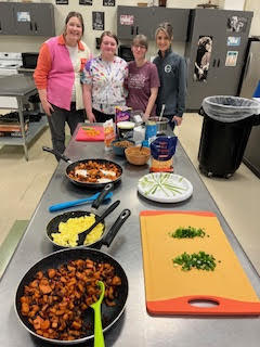 ALC family cooking class