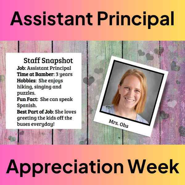 Assistant Principal Appreciation Week