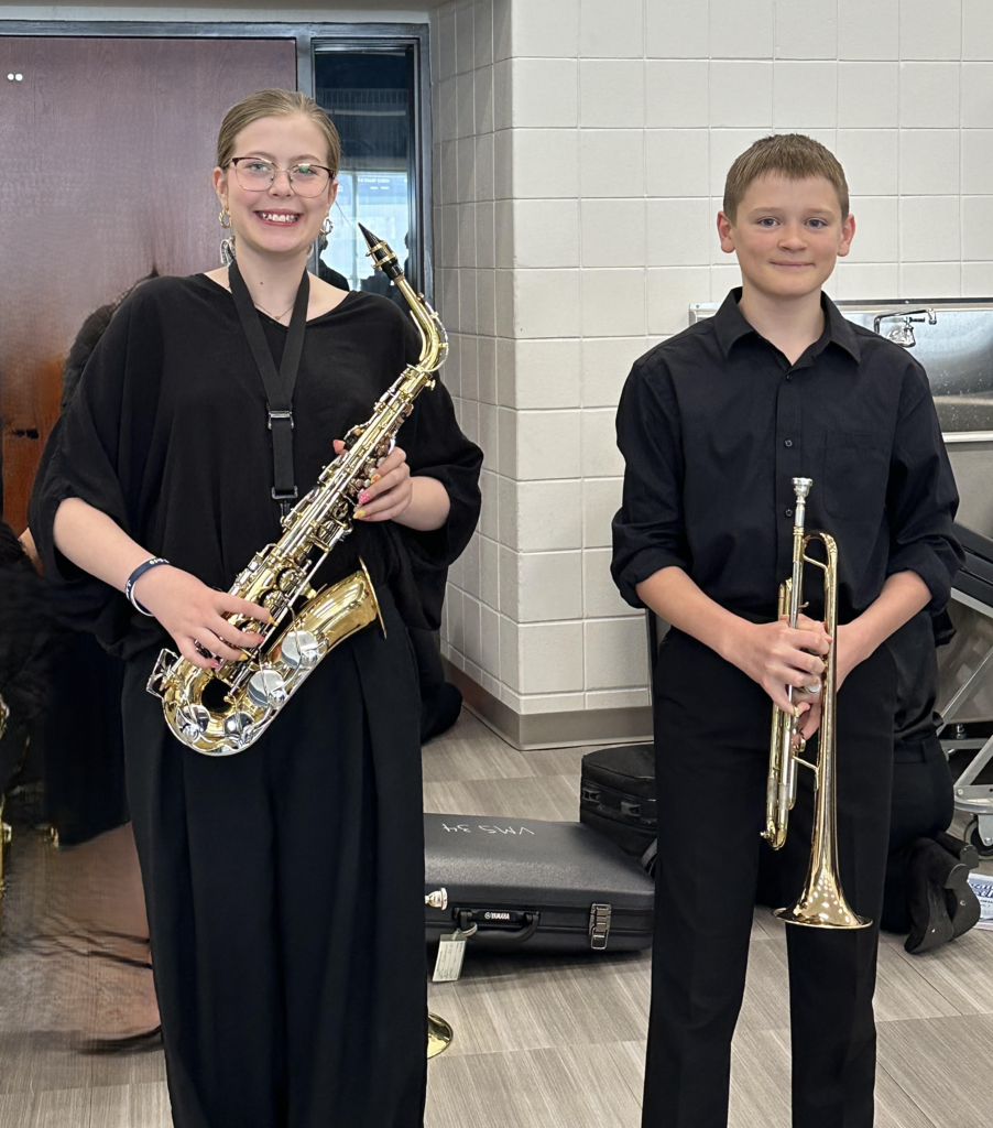 picture of band students