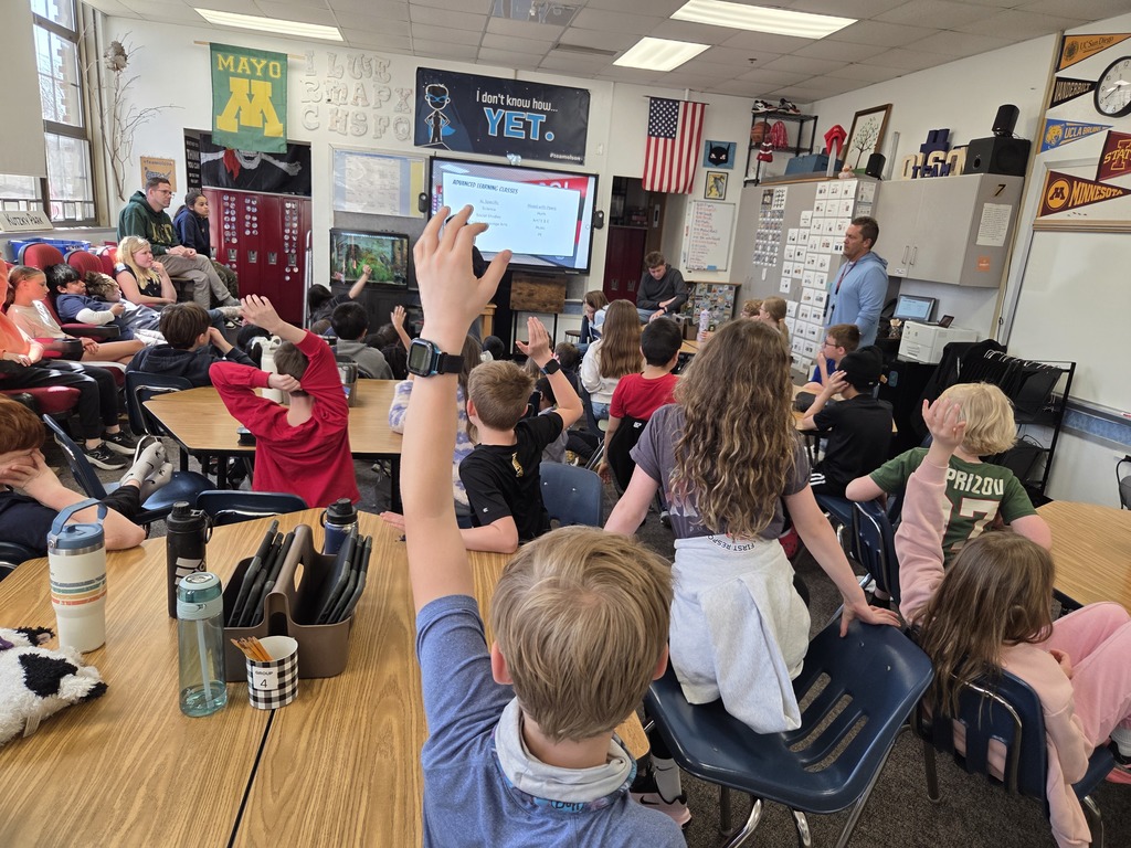 JA visit to Folwell 5th graders