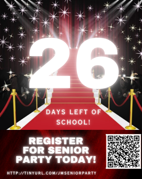Senior Party register today post