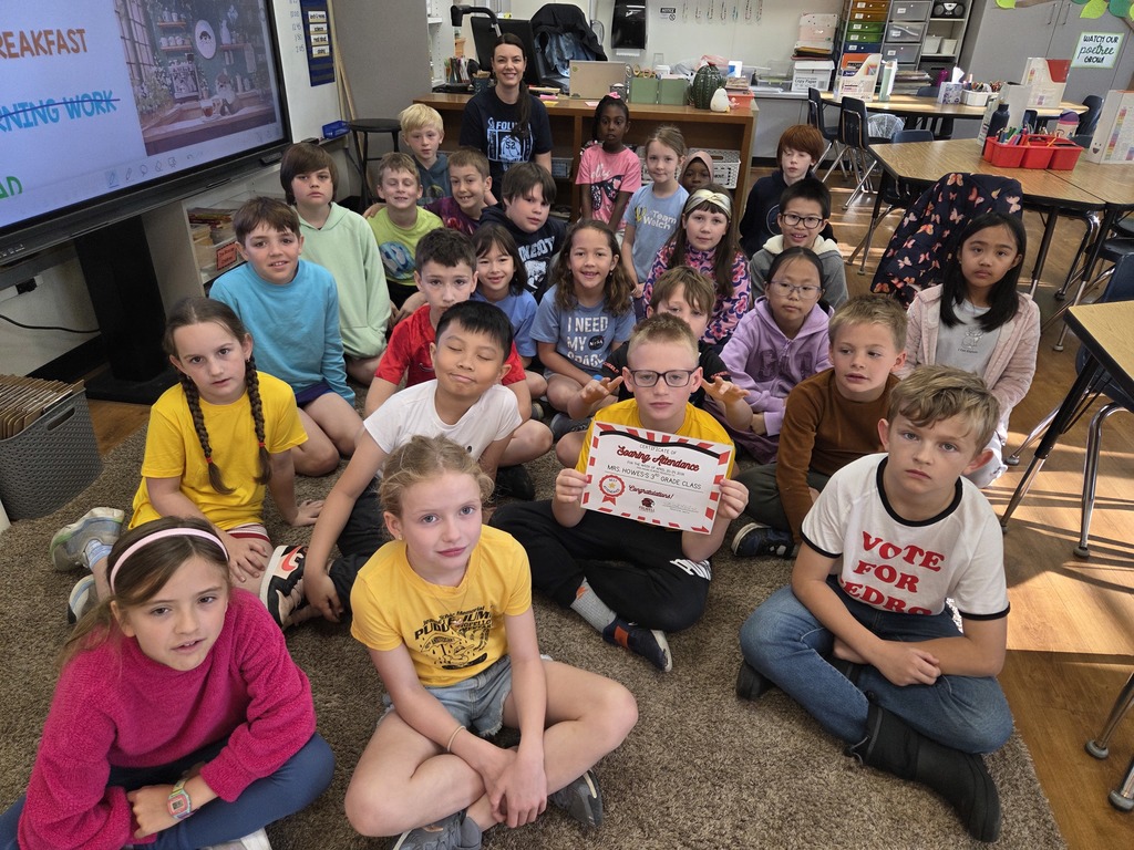 Mrs. Howes' 3rd graders