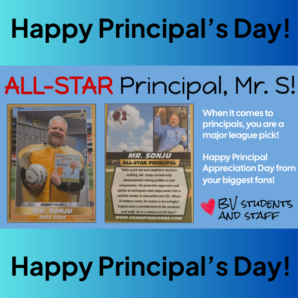 Happy Principal Appreciation Day Mr Sonju!