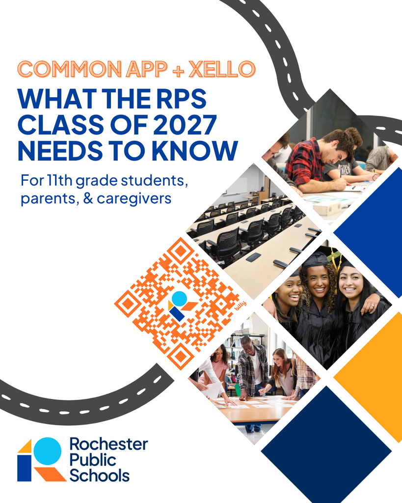 Common App and Xello what the RPS Class of 2027 needs to know for 11th grade students, parents, and caregivers.