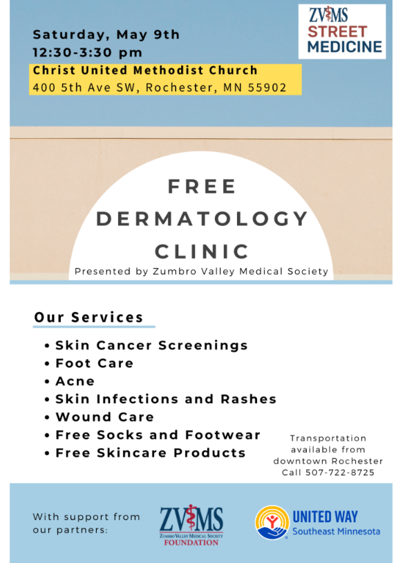 free dermatology clinic