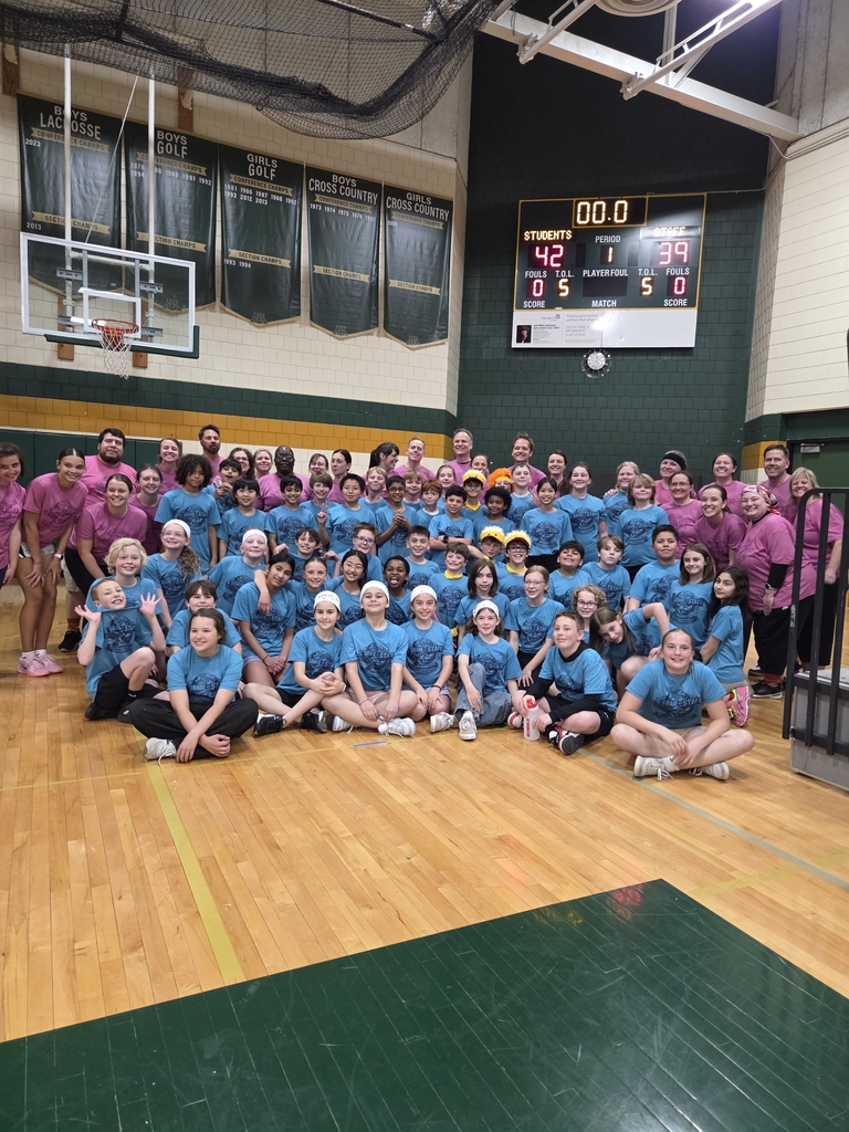 5th grade v staff BB game players