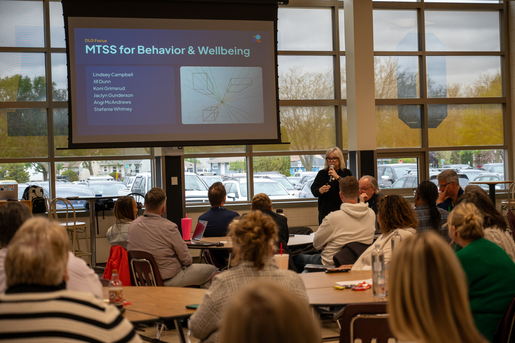 Steph Whipple presenting