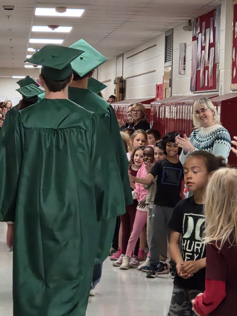 Cheering on our Mayo grads