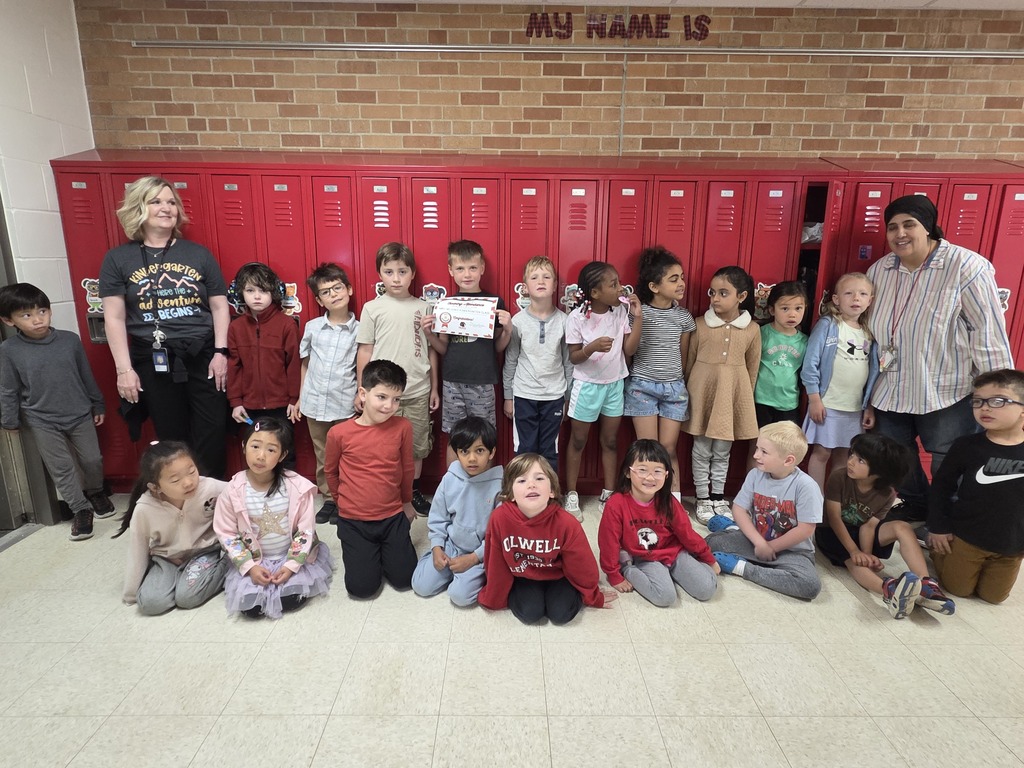Mrs. Nelson's Ks with SOARing attendance 