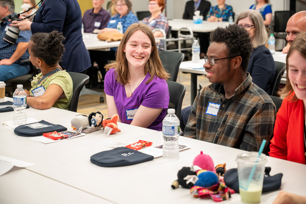 Two incoming Project SEARCH interns