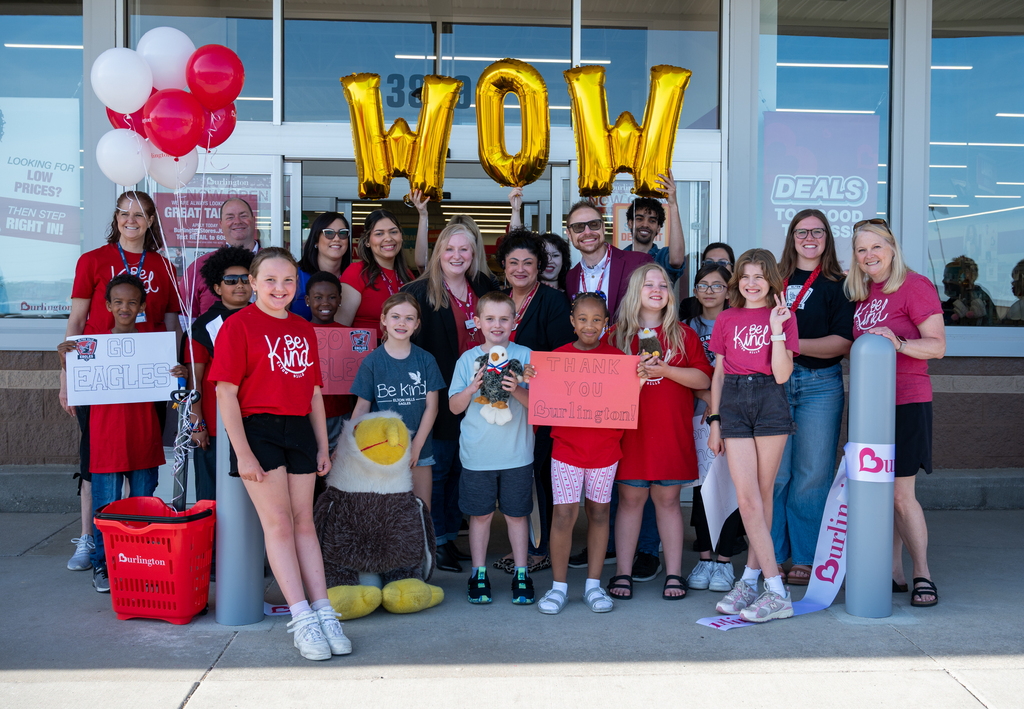 Group in front of Burlington