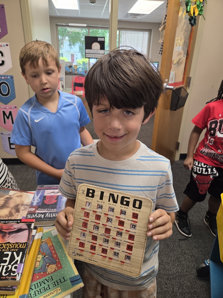 All-school BINGO 