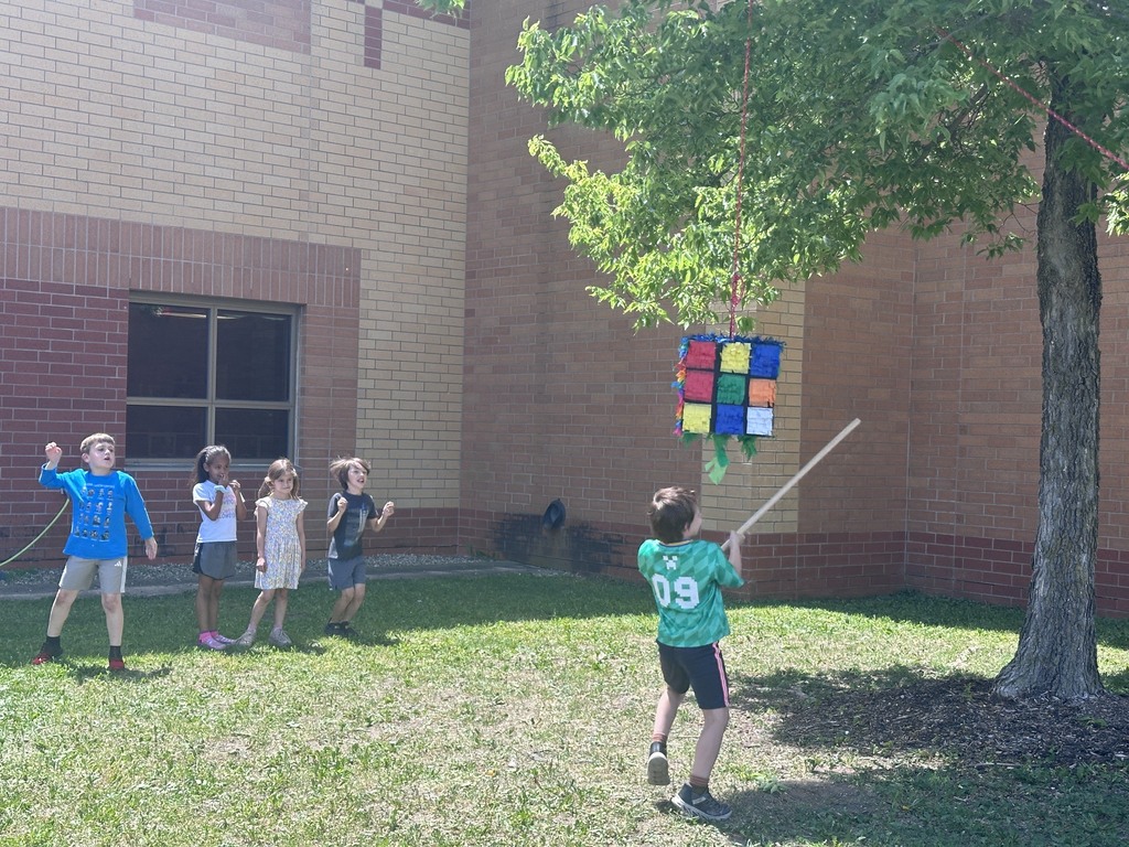 Child hitting a pinata
