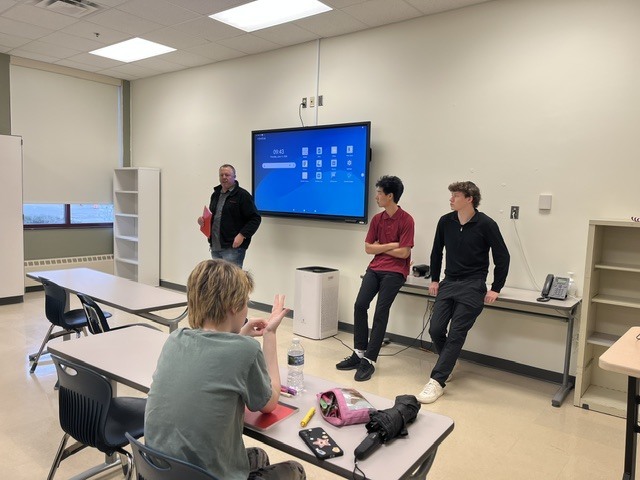 Shawn from State Farm and his two interns presenting today