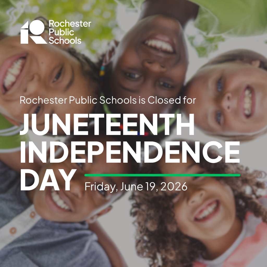 RPS buildings and offices will be closed on Thursday, June 19, 2025, in observance of Juneteenth
