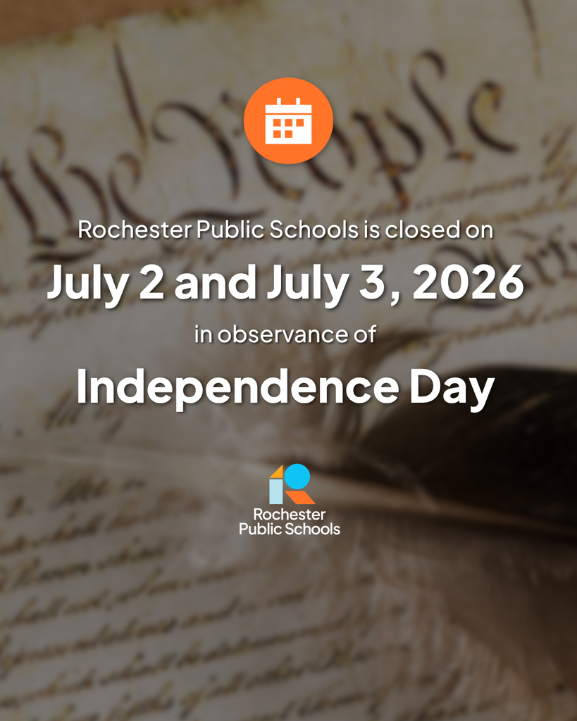 RPS closed July 2 and July 3