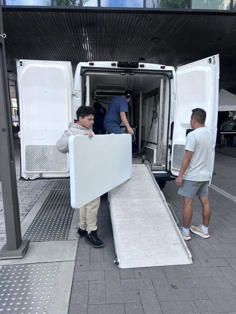 Tables to be unloaded