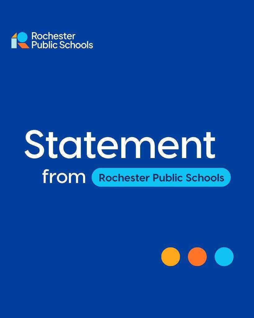 A Statement from Rochester Public Schools