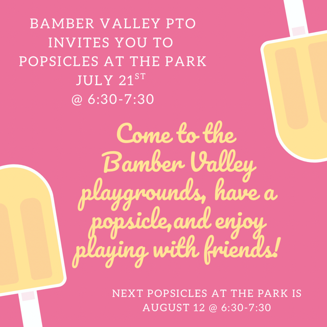 Popsicles at the Park