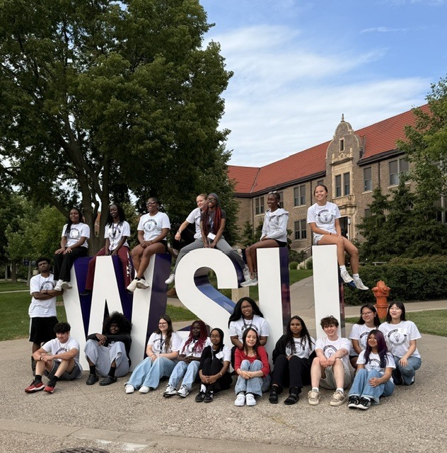 Students participating in the program
