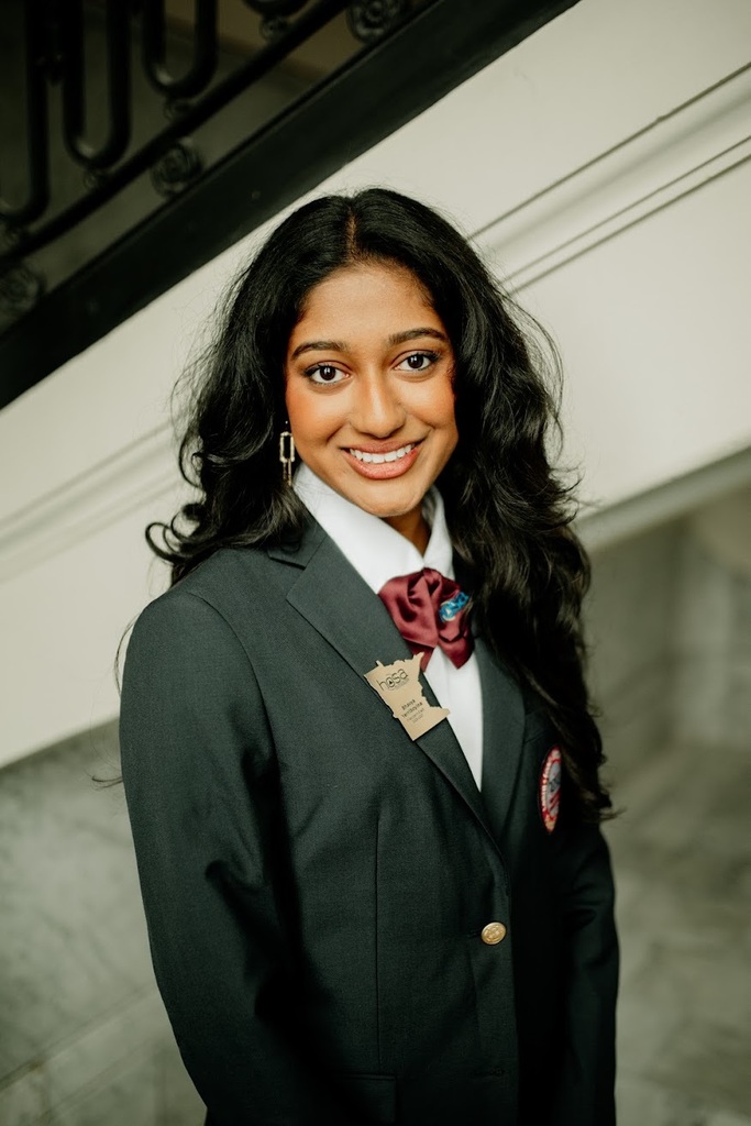 Bhavya JM student and MN HOSA president-elect