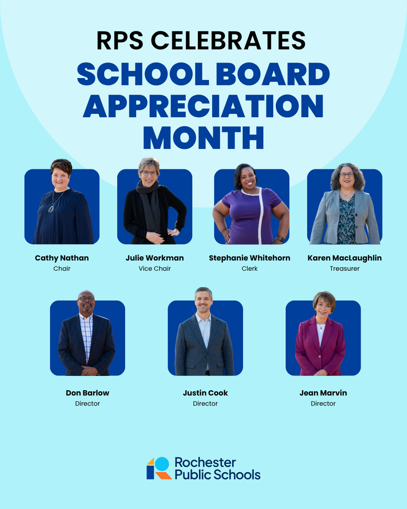 RPS Celebrates School Board Appreciation Month
