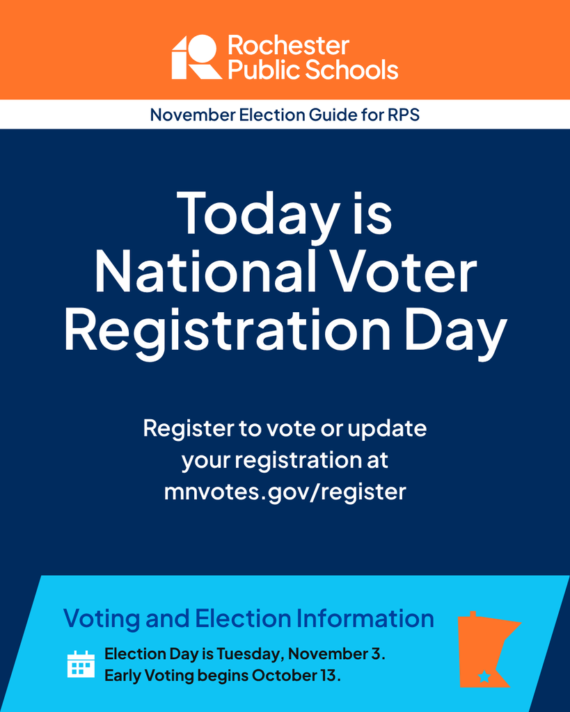 Today is National Voter Registration Day
