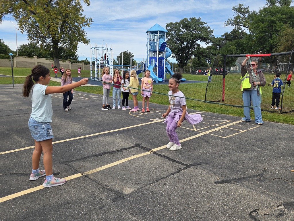 Jump roping with Ms. Ellie