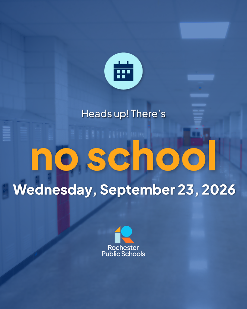 No School Wednesday, September 23, 2026