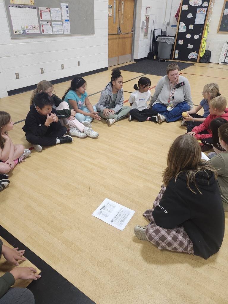 Small group at our new student assembly