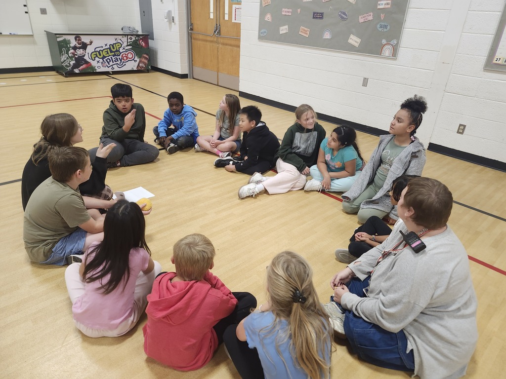 Small group at our new student assembly