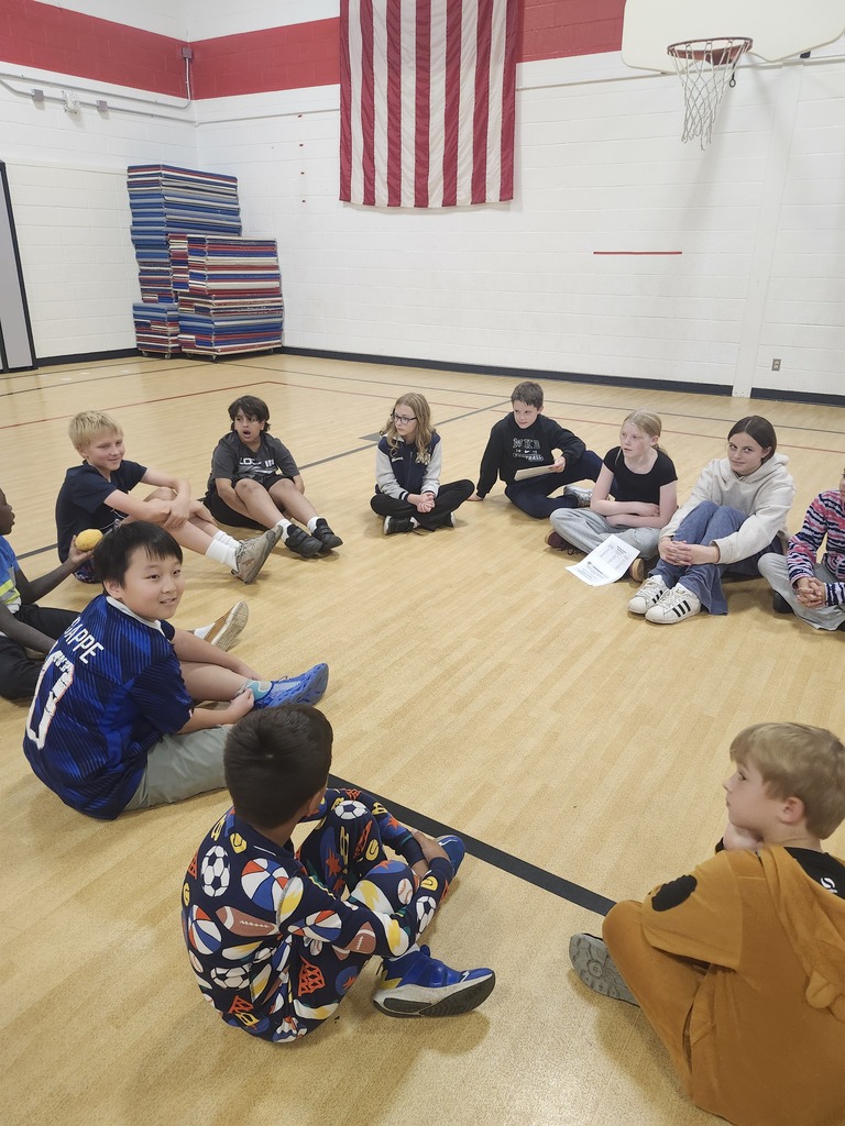 Small group at our new student assembly 